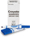 Crayola Broad Line Markers, Blue (12Ct), Markers for Kids, Bulk School Supplies, Nontoxic Refill Box