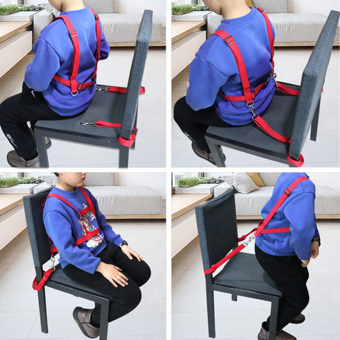 Adjustable Safety Chair Strap for Teens - Perfect for Older Children with Autism, ADHD, Mealtime, Homework