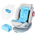 Orzbow Summer Car Seat Cooler Pad for Toddler, Baby Cooling Mat with Removable Ice Pack, Blue
