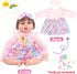 TDDS9 4 Sets 20-22 Inch 9 Doll Clothes and Accessories for Dolls, Pcs Clothes Dresses Outfits Including Dress