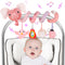 Baby Toys 0-6 Months, Spiral Plush Car Seat Toys for Crib, Sensory Squeaker Teether Rattles, Ideal Gifts for 0-12 Months