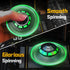 Mechaniker UFO Fidget Spinner for Kids Adults, Metal Luminous Space Desk Toy, Cool EDC Gadgets Anxiety Stress Relief