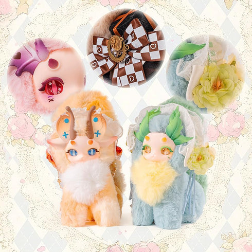 BIRZWOT 1PC (1 7 7 Maomaolong Plush Blind Box Plush Figure Toys of Possible Styles) Collectible Birthday Gifts