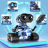 FunMission 3+ Robot Toys for Kids Boys Girls Emo Robots Remote Control Smart Robot with Auto-Demonstration LED Eyes