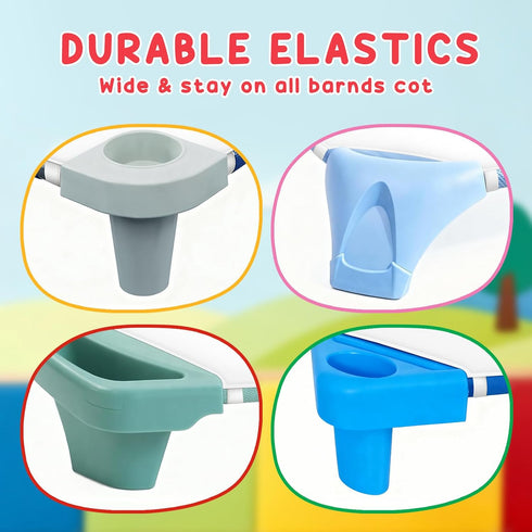 23" 52" 10 Pack Comfyanno Cot Sheets for Daycare Standard Size - Fits x Cot, Bulk, Daycare Essentials, Soft