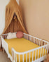28" 52", Crib Sheets for Boys Girl, Fitted Baby Toddler Bed Sheets x Neutral Muslin Cotton Crib Mattress Bedding Soft