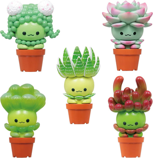 Qualia Tokyo Succulent Friends Blind Box Plastic Toy- Blind Box Includes 1