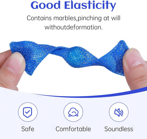 8 Pack Pcs Sensory Fidget Toys Flippy Roller Bike Chain Fidget Spinner Anxiety and Stress Relief Silent Tools Mesh