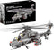 Attack Helicopter Air Force Building Block Set 283-Pcs Helicopter Building Toys Set