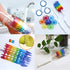 360 Rayhee Bottle Brush Cleaner-Baby Milk Bottle Cleaner Soft Silicone Bottle Brusher / Degree Rotating Long Handle