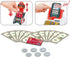 yoliyogo Playset 33pcs Set Pretend Play Cash Register Toy Role Play Shopping Cashier with Scanner Card Machine Toy