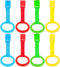 KALAMANDA 8 Pcs Baby Playpen Pull Up Rings, Pull Up Handles Standing Walker