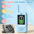 Dolwenqi 2 Pack 3-10 Video Walkie Talkies for Kids, Rechargeable Kids Walkie Talkies with Video Intercom Voice Changer