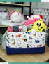 FANKANG Rectangular Laundry Basket, Nursery Storage Fabric Bin, Gift Baskets (Animals)