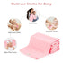 Maliton 6 Pack Muslin Burp Cloths for Baby Girls, Large 20''x10'', 100% Cotton, Absorbent & Soft