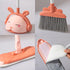 Kids Cleaning Toy Set, Mini Child Broom, Mop and Dustpan, 6pcs Little Housekeeping Helper Set for Toddler Age 1-5 (Pink)
