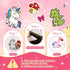 NewFamily Shrink Art Kit for Kids Unicorn & Magical & Pre-Cut Shaped Shrinky Dinks Jewelry Making DIY Necklace Bracelet