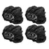 4 Pcs/Set Black Stroller Wheel Protection Covers for Child Kid Baby Jogger Wheels