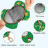 Duck Round Pacifier Storage Case with Zipper, Portable Pacifier Case for Travel, Diaper Bag & Purse, Pacifier Container
