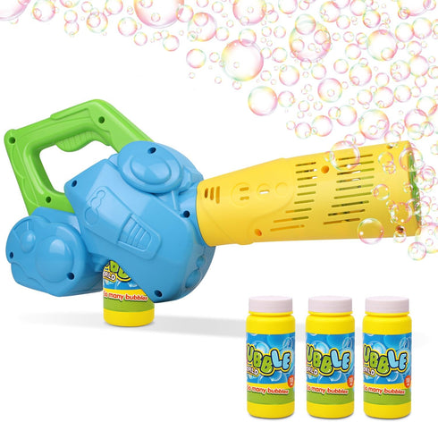 Duckura Bubble Leaf Blower, Outdoor Bubble Machine for Toddlers 1-3, Kids Bubble
