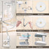 Derebir E30 E220 C220 E21/ E110 C2110 T8417/ T8354/ T8300 Flexible Baby Monitor Stand Mount Holder Compatible with eufy