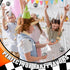 12 1.97'' Soulchen Pcs Race Cars Party Favors Stress Balls, Black and White Themed Sensory Fidget Toys Gifts for Kids