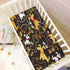 Cover,27" 39" 5" ATTX Fitted Crib Sheet Cute Cartoon Dog Paw Bone Baby Sheets for Standard Crib Toddler Mattress Cover