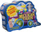 Mexican Train Double 12 Professional Size Dominoes with Bonus Chickenfoot Game, Travel Tin Board Game, 91 Tiles, Fun
