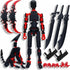 Teoboeys 5.2 inches T13 3D Action Figure with Dog Set Titan Nova 13
