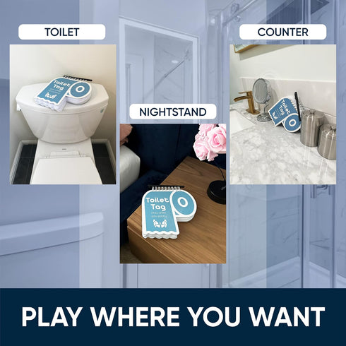 2024, Toilet Tag - Couples Games, Couple Game Date Night, Couples Card Games, Relationship Card Game Couples, Date