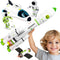 TOY Life Space Toy Rocket Toys for Kids, Space Shuttle with Astronaut and Planet Toy for Ages 3+
