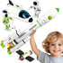 TOY Life Space Toy Rocket Toys for Kids, Space Shuttle with Astronaut and Planet Toy for Ages 3+