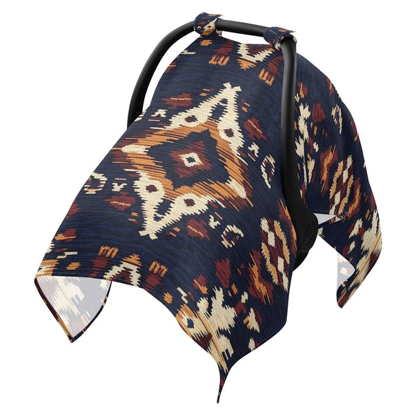 Dalzium Tribal Aztec Car Seat Cover Baby, Carseat Canopy Cover for Girl Boy,
