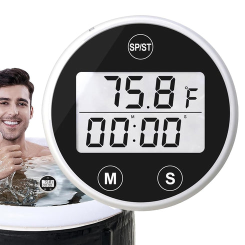 Generic Ice Bath Temperature Floating | Cold Plunge Thermometer for Ice Baths, Hot Tub and Spa Accessories, Waterproof