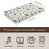 KuphiL10C Mattress-28x52 Watercolor Western Cactus Horses Mountains Pattern Baby Sheets for Crib, Unisex Western