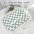Nursing Pillow Cover and Baby Lounger Cover, Soft Comfortable Cover for Girls Boys, Green Checkerboard, Lounger not