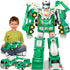 Laradola 5 in 1 Construction Toys for Kids Ages 4-8, Transform Robot Cars, STEM Building Gifts for Boys Girls
