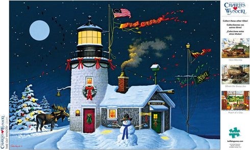 Buffalo Games - Charles Wysocki - Take Out Window - 300 Piece Jigsaw Puzzle for Adults, Finished Size 21.25 x 15.00