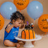 Acrylic Basketball Happy Birthday Cake Topper, Themed Party Decoration for Fans