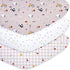Little Grape Land Crib Sheets Baby Toddler Sheets 3 Pack Fitted for
