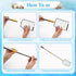 2 MARFOREVER Pcs Shark Tooth Sifter Sand Sifter for The Beach, Sifter Sand Scoop Shell Scooper Beach Shovel Tools