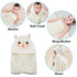 Girls-27.5" 55" ROMASA Baby Bath Towel Ultra Soft Hooded Towel Highly Absorbent Bathrobe Blanket Toddlers Shower Gifts