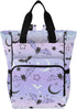 Jihqo Diaper Bag Backpack Cute Bats Starry Sky Travel Diaper Bags for Women,