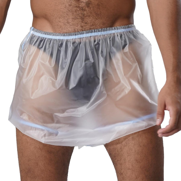 Jhaoyu Unisex Washable Diaper Covers Underpants Reusable Plastic Leak-Resistant Underwear Briefs