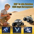 1:18 4WD 2.4GHz 360 6 7 8 9 10-13+ Remote Control Car, Amphibious RC Cars, All Terrain Off-Road Pickup, Waterproof