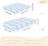 miaozhen Sailboat 1 Pack 52x28 Cotton Crib Sheets for Baby Boys Girls Soft Breathable Island Cartoon Crib Mattress