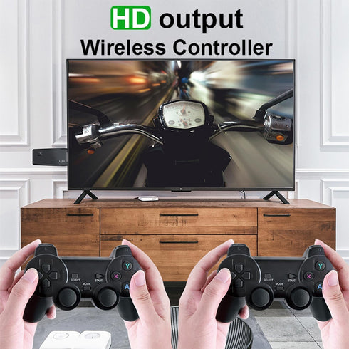 Kothab Wireless Retro Game Console, Plug & Play Video TV Game Dongle with 20000+ Games Built-in