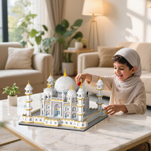 APENGBAOL Set,Landmarks Adults(4030 Architecture Taj Mahal Micro Mini Building Blocks Collection, Display Model Gift