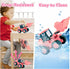 vusum 1 2-4,Dump Set, 1 2 3 Toddler Toys for Year Old Girl Gifts,Kids Toys for Age Truck Cement Mixer Excavator Toy