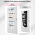 Closet 5-Tier Clastyle Flower Over the Door Organizer Leaf Nursery Hanging Storage Organizer for Women Girls Clothes